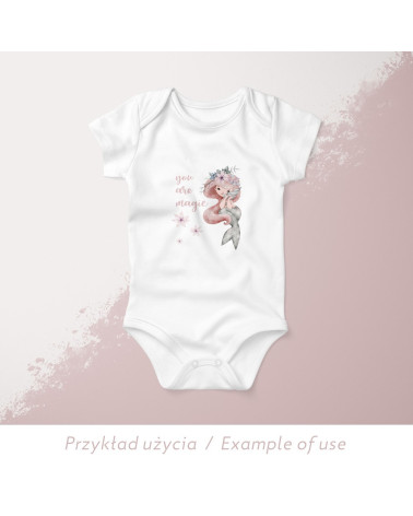 Pastel mermaid 2 - DTF