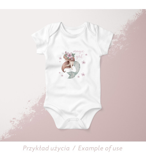 Pastel mermaid 1 - DTF