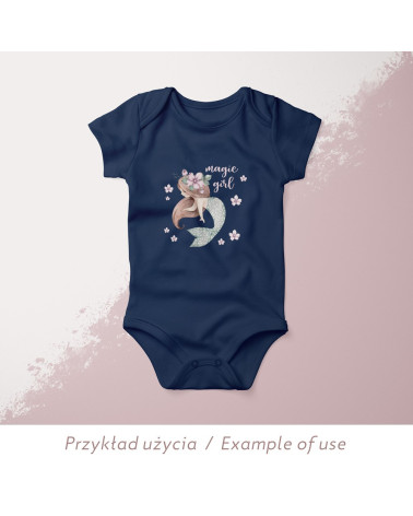 Pastel mermaid 1 - DTF