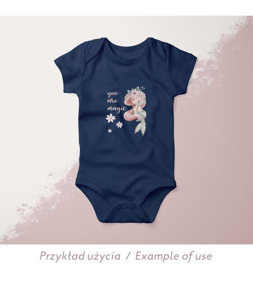 Pastel mermaid 2 - DTF