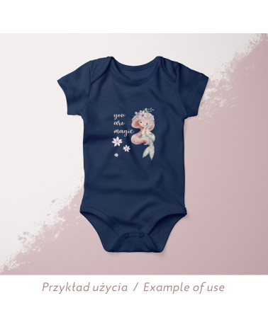 Pastel mermaid 2 - DTF