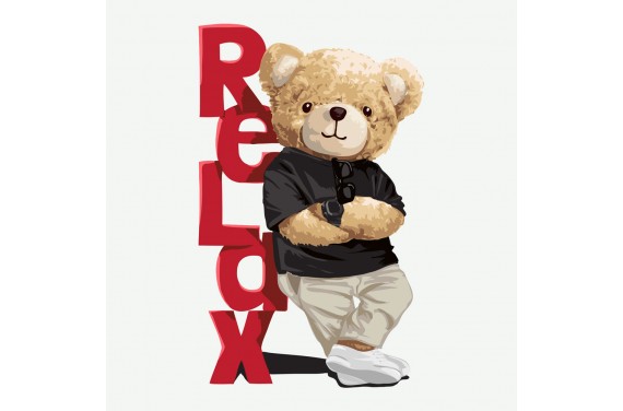 Teddy bear 3- HT
