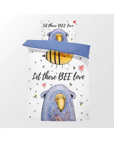 Teddy bear and bees 1