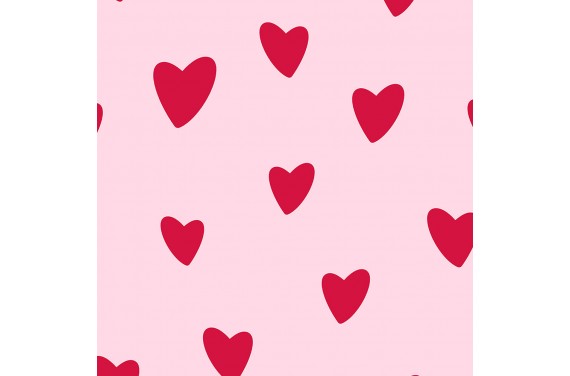 HEARTS red & pink