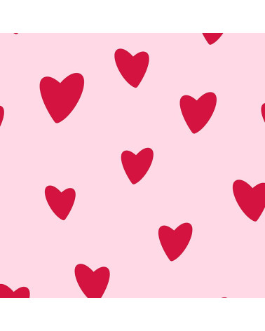 HEARTS red & pink