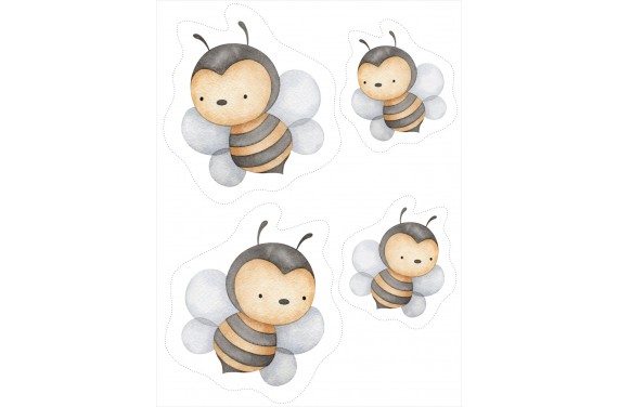 Mascot bee honey 1