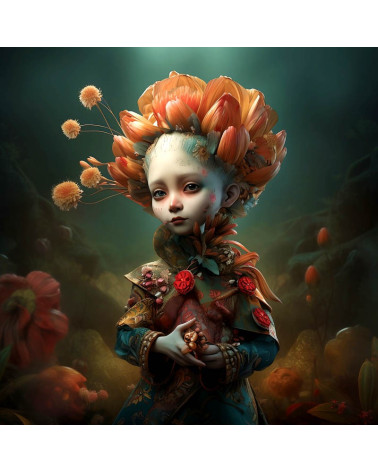 Magic woman 1 - ECO LEDER PANEL