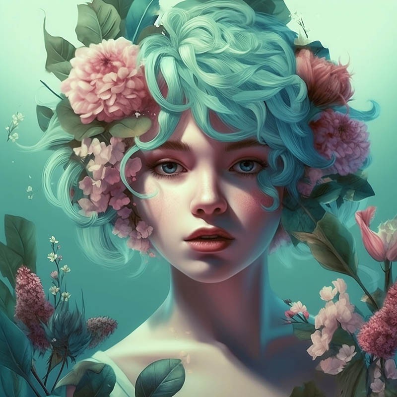 Magic woman 3 - ECO LEDER PANEL