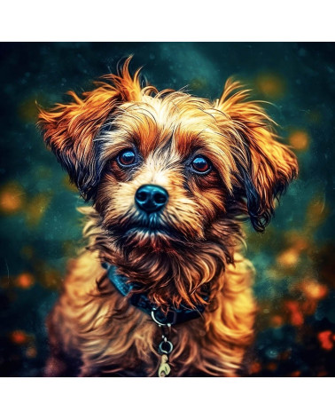 Cute dog 1 - ECO LEDER PANEL