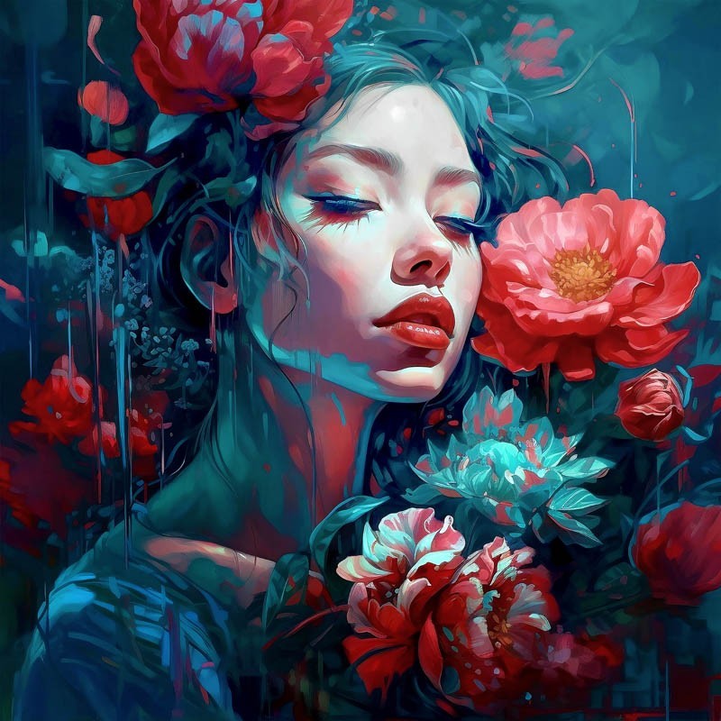 Magic woman 8 - ECO LEDER PANEL