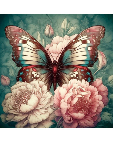 Vintage butterflies 02