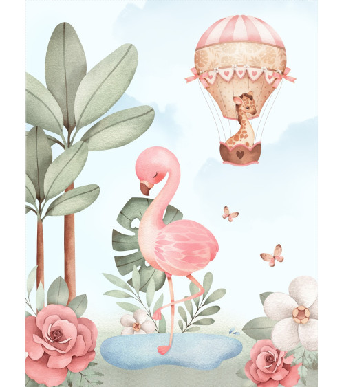 african animals girl 1