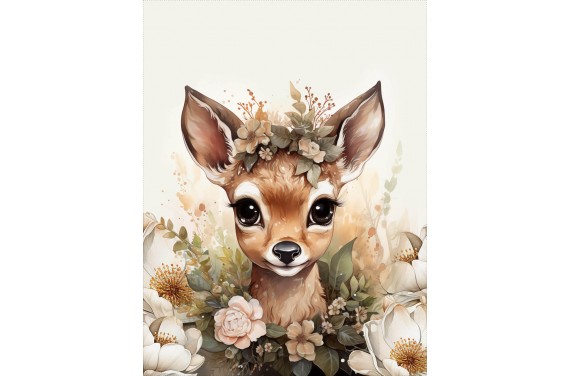 Botanical deer 3