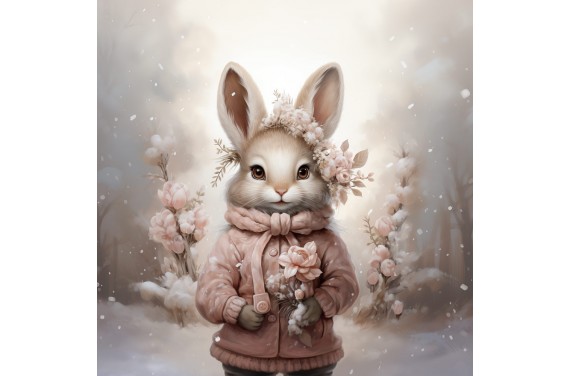 Winter rabbit 6