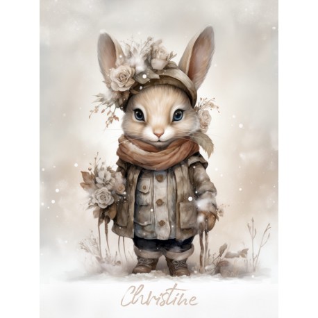 Winter rabbit 3