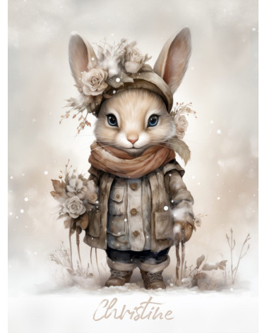 Winter rabbit 3