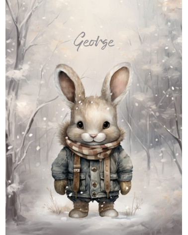 Winter rabbit 4
