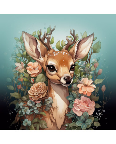 botanical deer 2