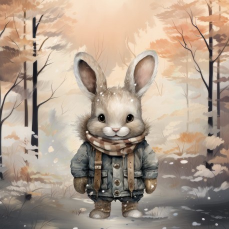 winter rabbit 4