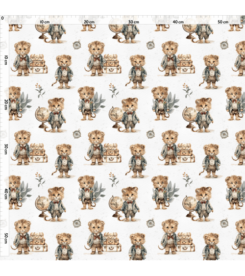 A lion on a journey-01 - white