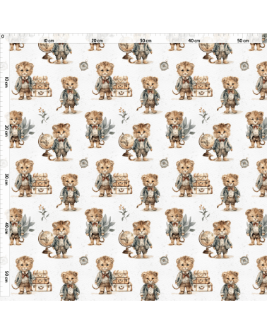 A lion on a journey-01 - white