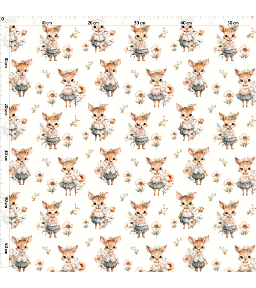 Little deer white 01