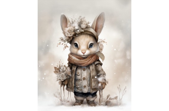 winter rabbit 3