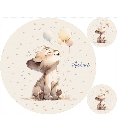 little lion 2 mata + poduszki