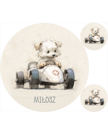 dogs on a trip mata + poduszki