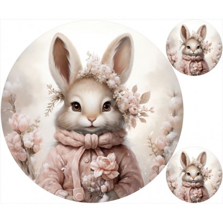 winter rabbit 6 mata + poduszki
