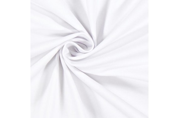 biała tkanina Perkal