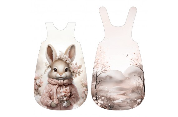 Blende für Schlafsack- Winter rabbit 6