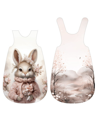 Blende für Schlafsack- Safari baby girl 1