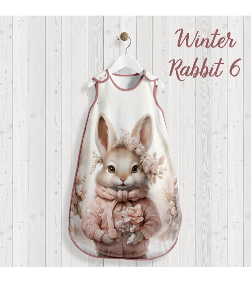 Panel for Sleeping bag- Safari baby girl 1