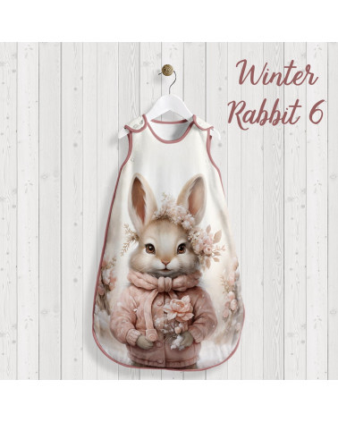 Blende für Schlafsack- Safari baby girl 1