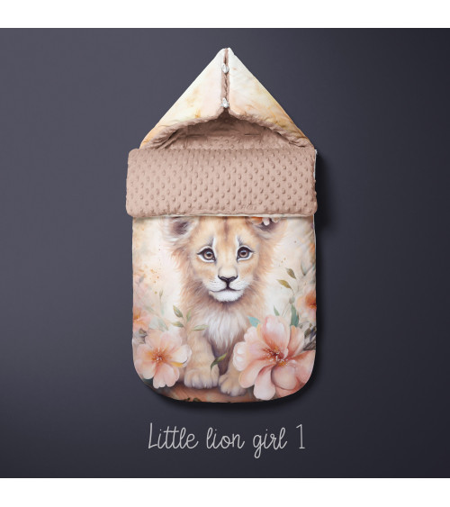 POLYESTER PANEL FÜR Schlafsack TROLLEY- Little lion girl 1