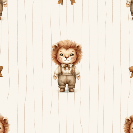 Vintage baby lion 01