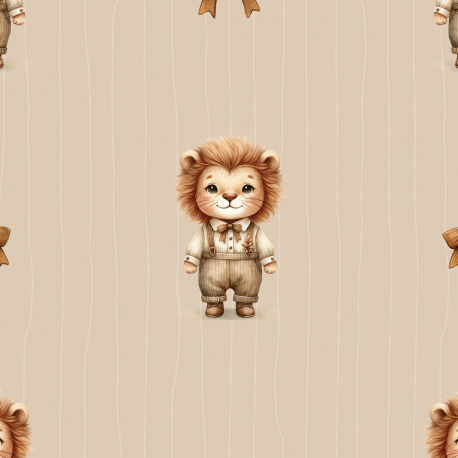 Vintage baby lion 07