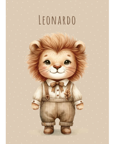 Vintage baby lion 08