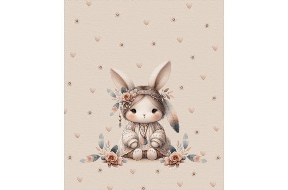 Boho bunny girl 02
