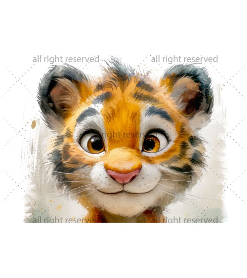 Cute tiger