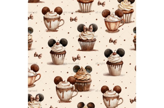 Chocolate mouse cupcake 01