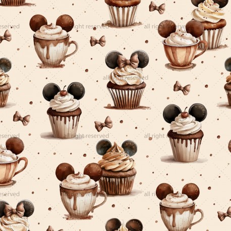 Chocolate mouse cupcake 01