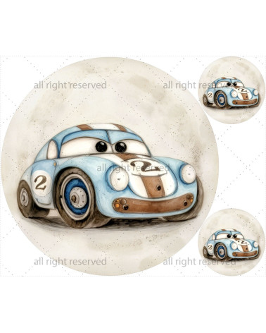 Old cartoon cars 03 mata + poduszki