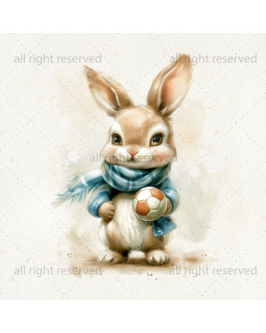 Vintage rabbit boy 04