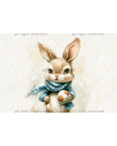 Vintage rabbit boy 04