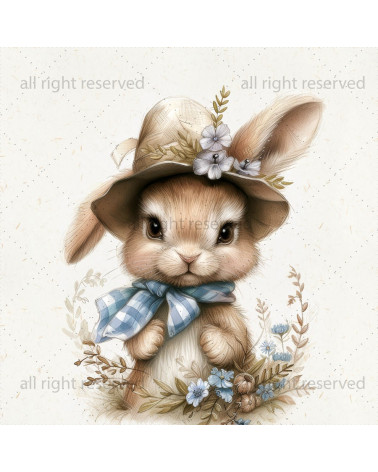 VINTAGE RABBIT BOY 03