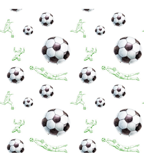 Fabric footballers