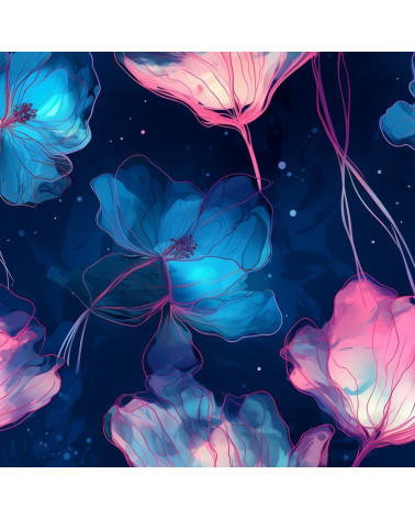 Neon flowers 01