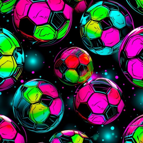 Neon soccer 01